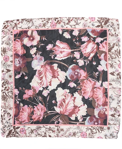 Vince Camuto Statement Floral Bandana Scarf