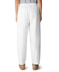 Eileen Fisher Women's Elastic Waist Lantern Ankle Length Pants, Regular, Plus And Petites