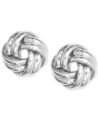 Anne Klein Knot Stud Earrings