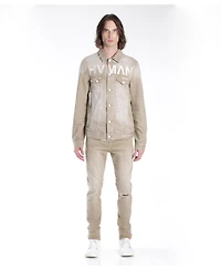 Hvman Chosen To Prevail x Cult Men's Strat Super Skinny Fit Jean