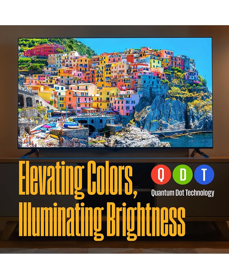Westinghouse 43" Qled 4K Uhd Smart Roku Tv – HDR10+, Dolby Vision, Alexa & Google Compatible
