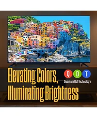 Westinghouse 43" Qled 4K Uhd Smart Roku Tv – HDR10+, Dolby Vision, Alexa & Google Compatible