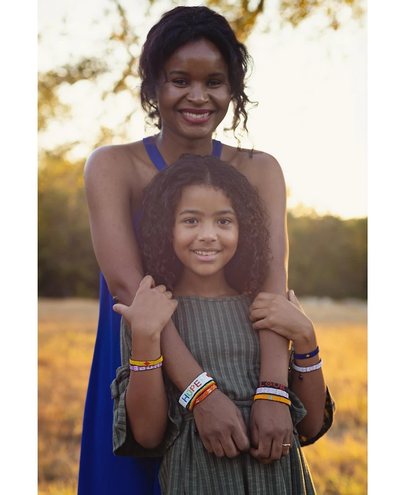Hope and Hearts Handmade Maasai Beaded Bracelet