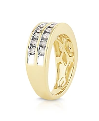 Diamond Two-Row Band (1/2 ct. t.w.) 14k Gold