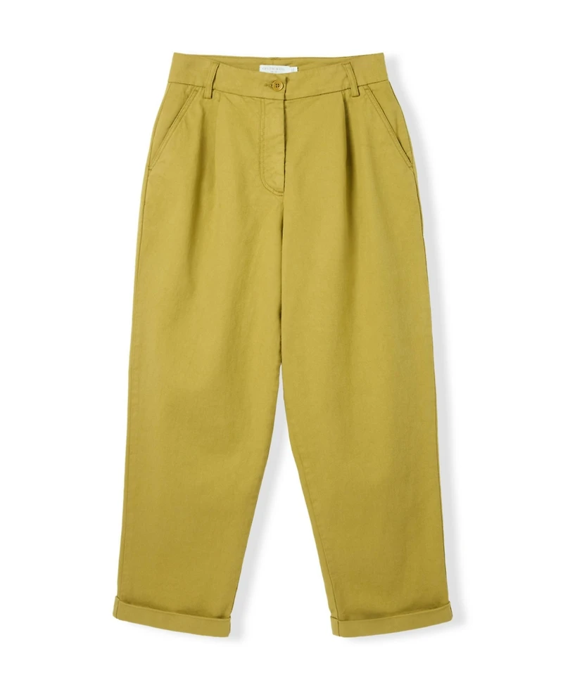 Celtic & Co. Women's Tapered Pleat-Front Pants
