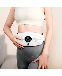 Pursonic Extra Large Heating Pad and Rechargeable Stomach and Back Massager