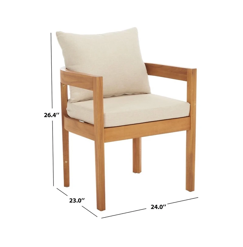 Kento Outdoor Dining Chair (Set of 2)