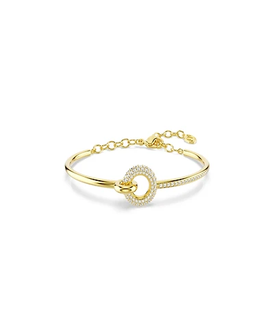Swarovski Gold-Tone Plated Stars Inspired Link Bracelet