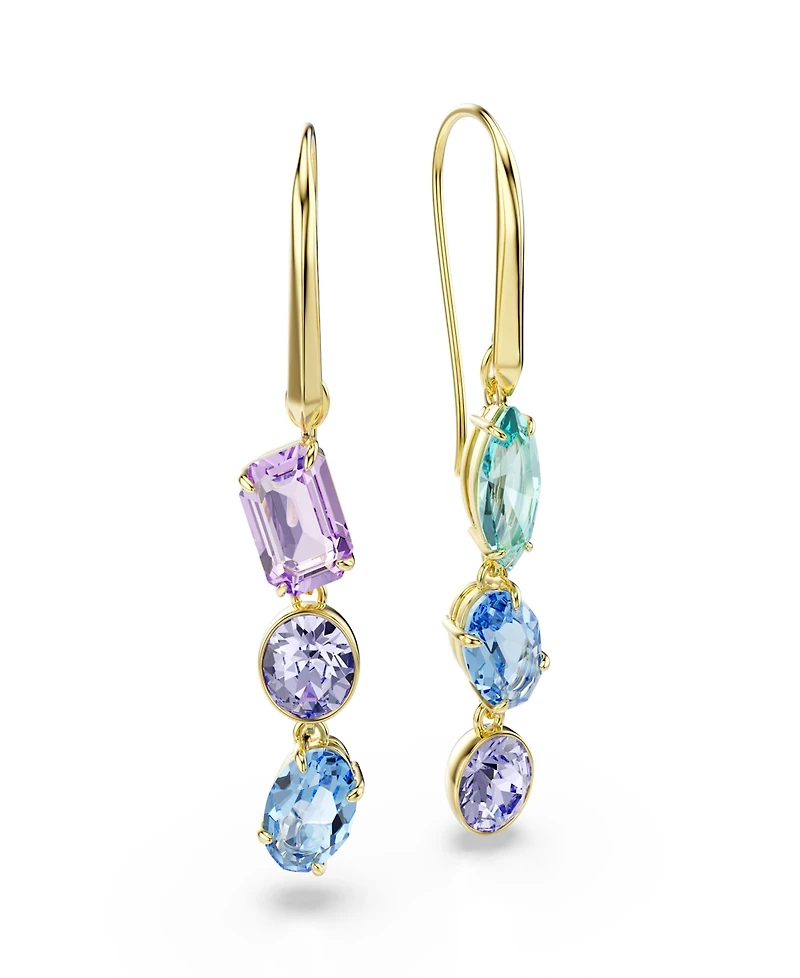 Swarovski Gold-Tone Plated Brass Earrings