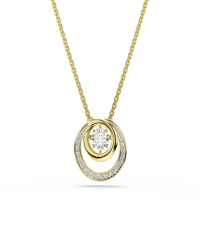Swarovski Gold-Tone Plated Hyperbola Pendant Necklace