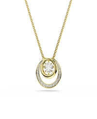Swarovski Gold-Tone Plated Hyperbola Pendant Necklace