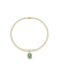 Swarovski Gold-Tone Plated Brass Charm
