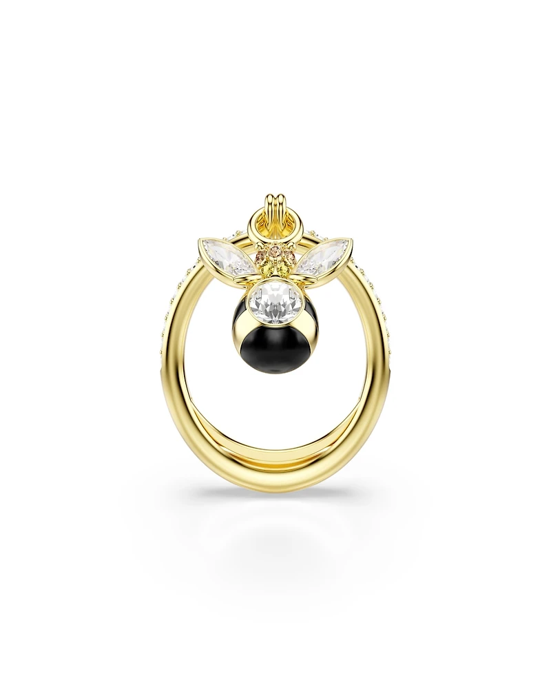 Swarovski Gold-Tone Plated Bee-Shaped Ring