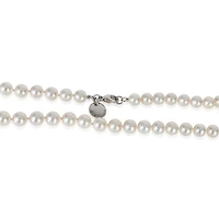 Pre-Owned Tiffany & Co White Gold Pearl Essential Necklace