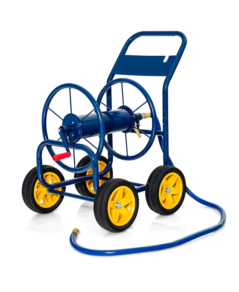 Inolait Garden Hose Reel Cart Holds 330ft of 3/4 Inch or 5/8 Inch Hose