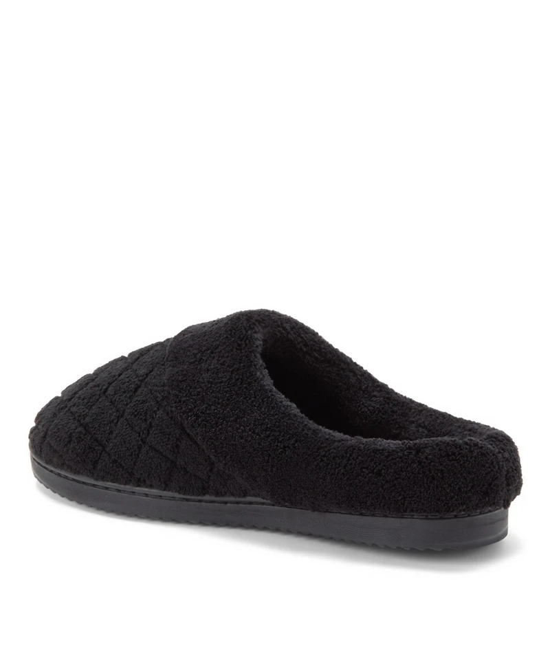 Dearfoams Women's Libby Quilted Terry Clog Slippers