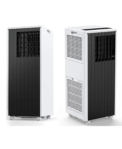 Xo 2-Piece Set of 8,000 Btu Portable Air Conditioners with 3-in-1 Cooling, Dehumidifier and Fan, Quiet 50 dB Sleep Mode