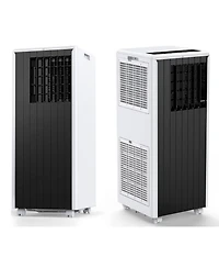 Xo 2-Piece Set of 8,000 Btu Portable Air Conditioners with 3-in-1 Cooling, Dehumidifier and Fan, Quiet 50 dB Sleep Mode