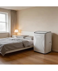 Xo 14,000 Btu Portable Ac, 5-in-1 Cooling, Dehumidifier, Fan, Auto and Sleep, Remote