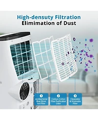 Xo 8000 Btu Portable Air Conditioner, 3-in-1 Ac Unit with Dehumidifier, Fan and Timer for Rooms up to 350 Sq.Ft