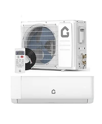 Xo 12,000 Btu Mini Split Air Conditioner and Heat Pump, Cools and Heats Up to 750 Sq.ft. with WiFi, Alexa Control, 208-230v