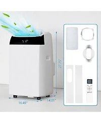Xo Portable Air Conditioner, 14000 Btu, Cooling To 750 Sq.Ft