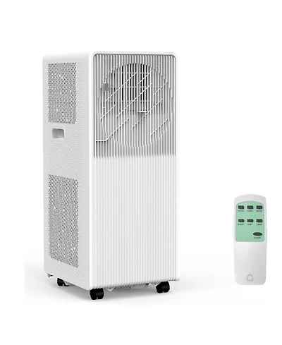 Xo 3-in-1 Quiet 14000 Btu Portable Air Conditioner for Large Room Bedroom, Covers up to 750 Sq.Ft. White