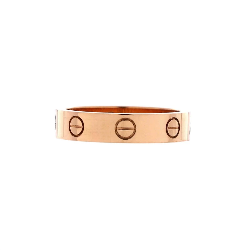 Pre-Owned Cartier Love Wedding Band 1 Diamond Ring
