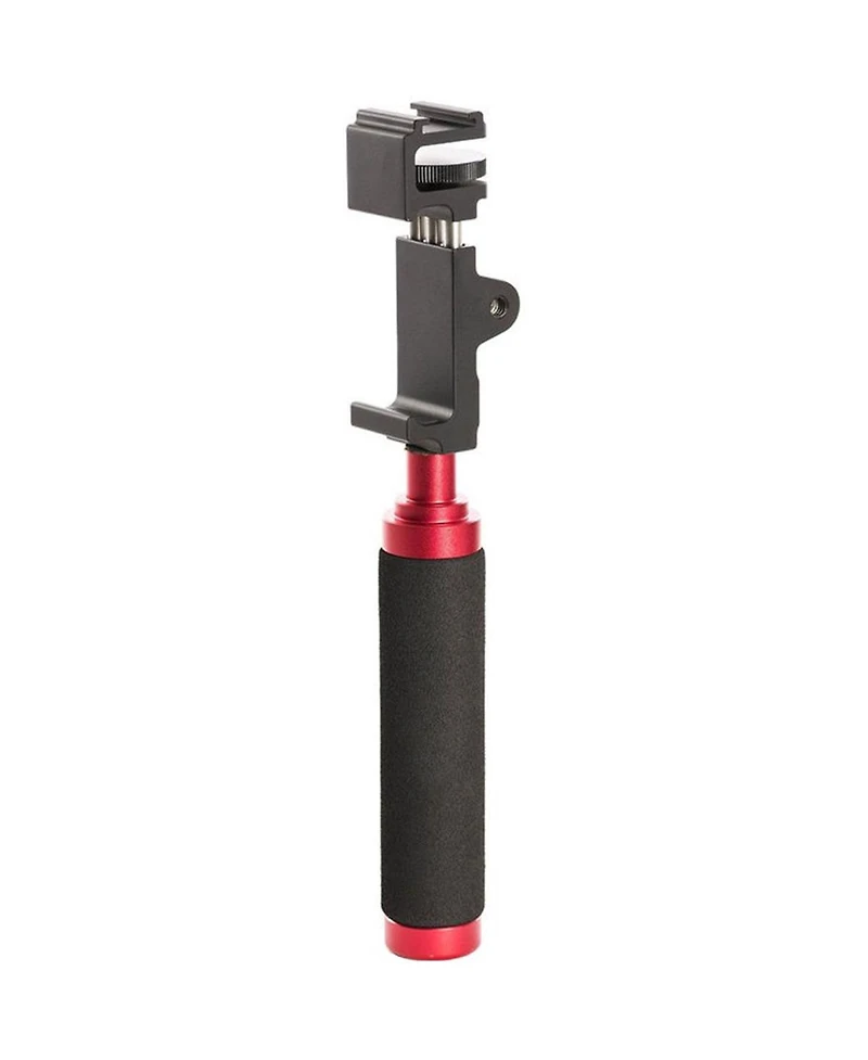 Saramonic Sr-BSP1 Aluminum Smartphone Holder with Stabilizing Handle and Mounting Shoe for Microphones, Wireless Receivers and Lights