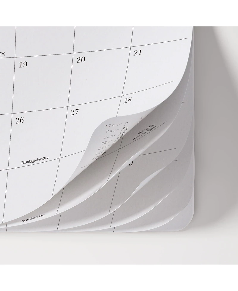 Gnuadz Monthly Planner 2026-2027 18 Months Stitched Soft Cover