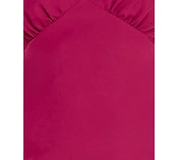 Rare Juniors' Laguna Scuba Twist Halter Neck Mini Dress