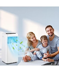 Ecooso 8000 Btu(Ashrae) Portable Air Conditioner with Remote Control