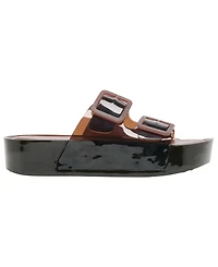 Dolce Vita Women's Julio X Jelly Double-Band Footbed Platform Sandals