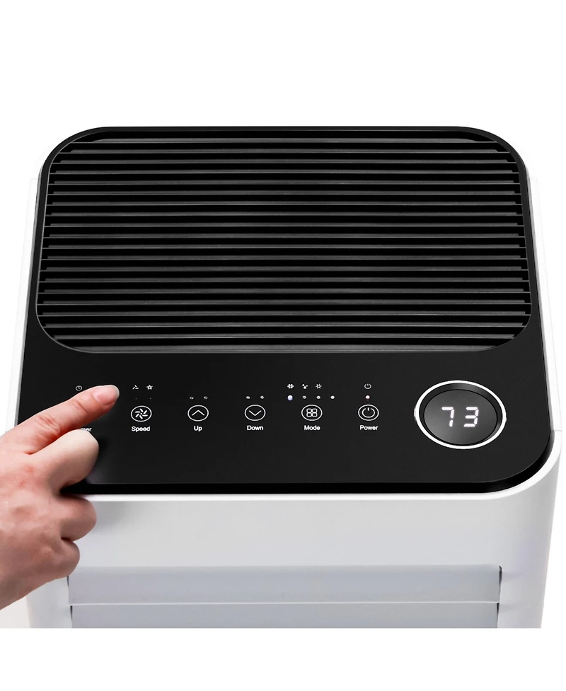 Ecooso 10000 Btu(Ashrae) Portable Air Conditioner with Fan Dehumidifier Sleep Mode