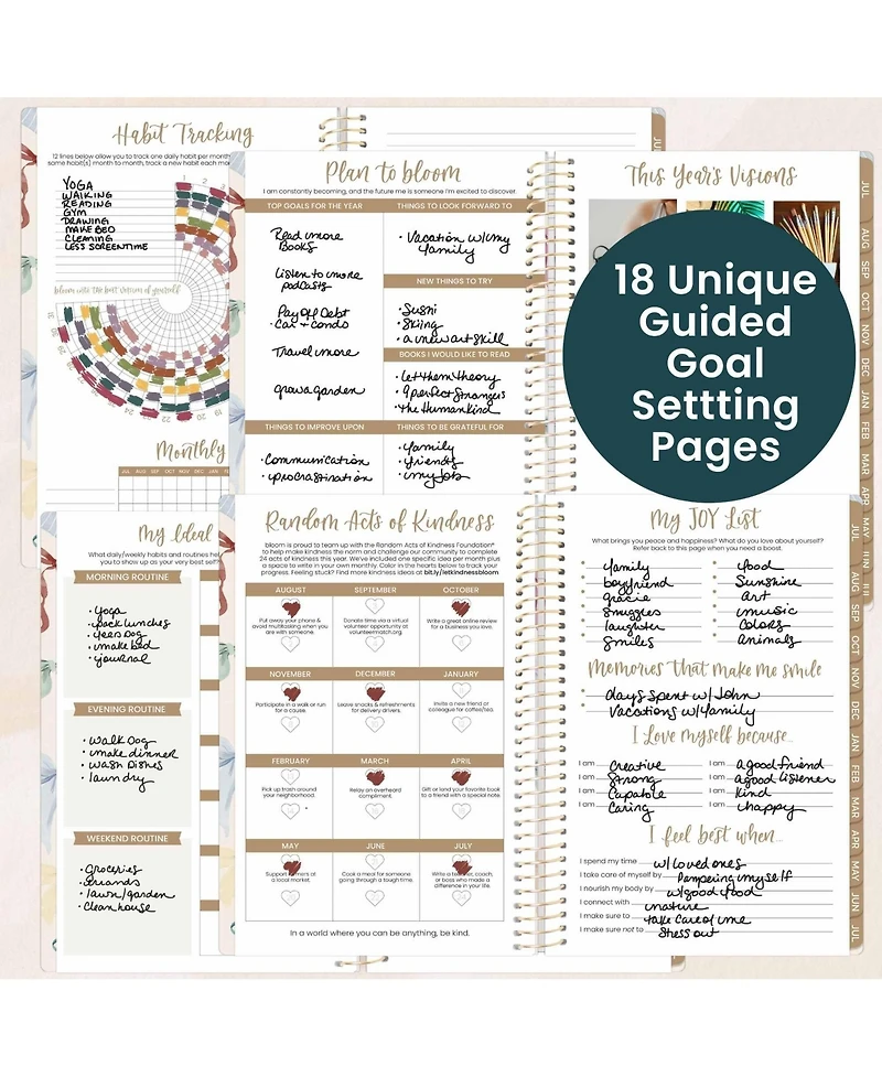 Gnuadz Academic Pocket Planner 2026-2027 13 Month Weekly Monthly Agenda
