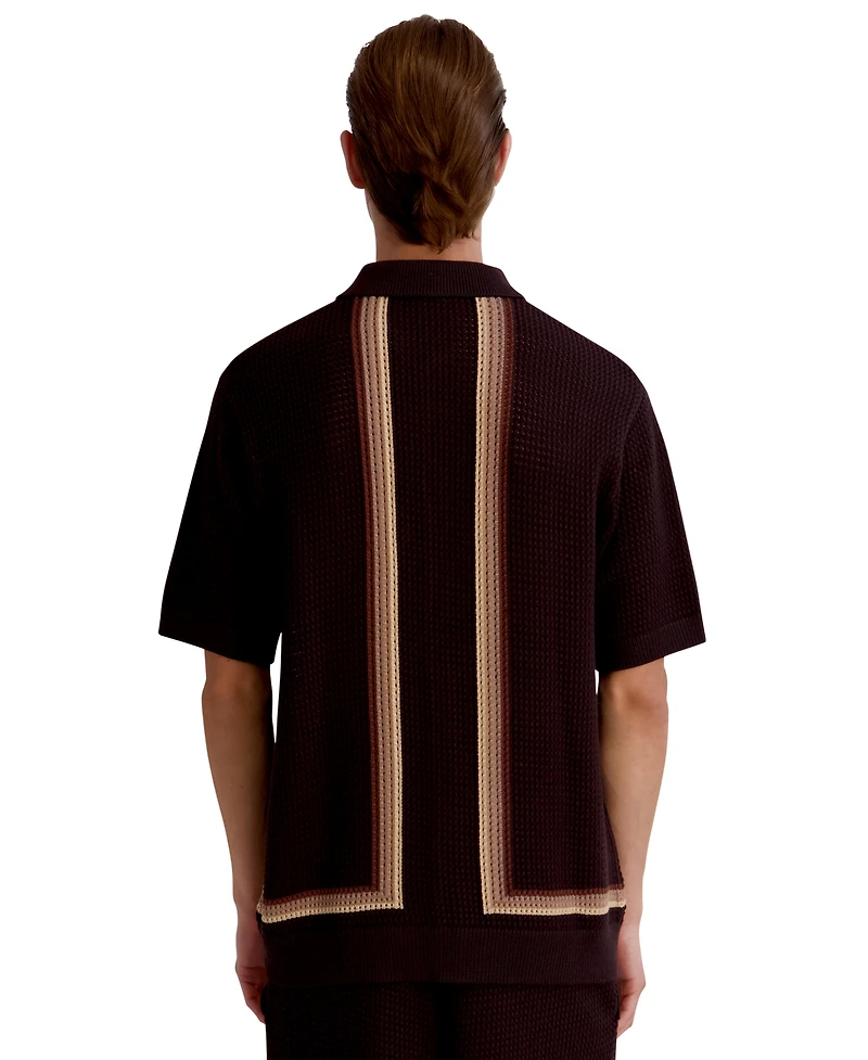 Karl Lagerfeld Paris Men's Short-Sleeve Shirt