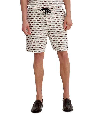 Karl Lagerfeld Paris Men's Closed Weave Knitted Pull-On Shorts