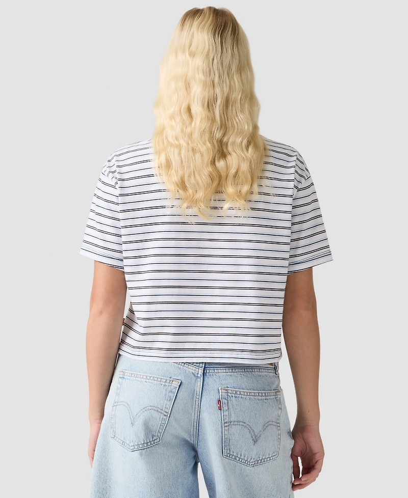Levi's Women's Crewneck Cropped T-Shirt