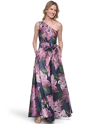 Eliza J Women's One-Shoulder Ball Gown
