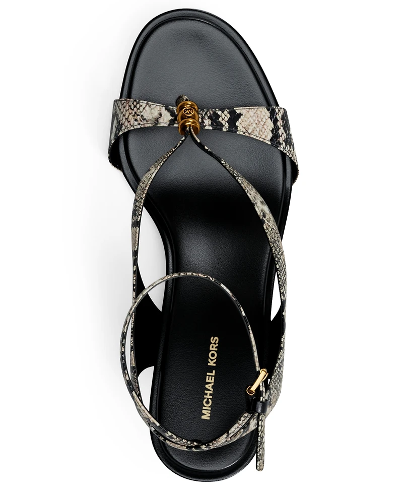 Michael Kors Women's Cherie Strappy Mid Dress Sandals