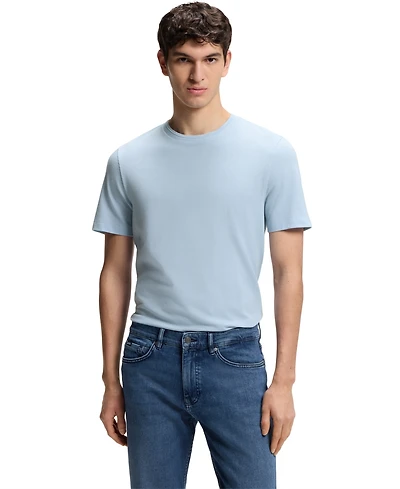 Boss by Hugo Boss Men's Bubble-Jacquard Structure T-shirt