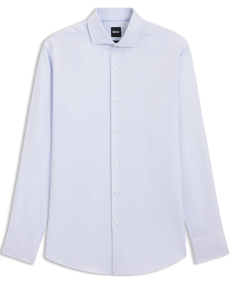 Boss by Hugo Men's Cotton Twill Slim-Fit Dress Shirt