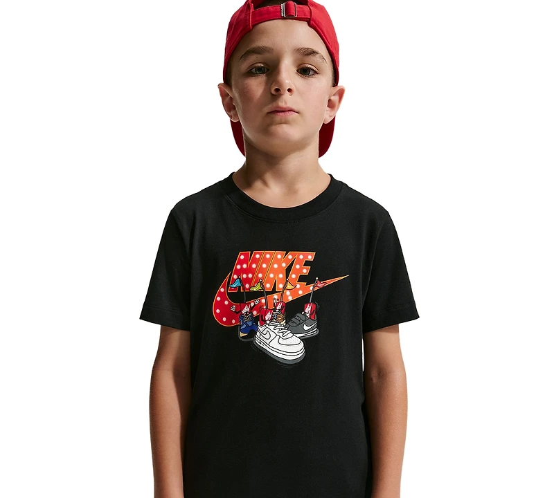 Nike Girls' 7-16 Short Sleeve Graphic T-Shirt