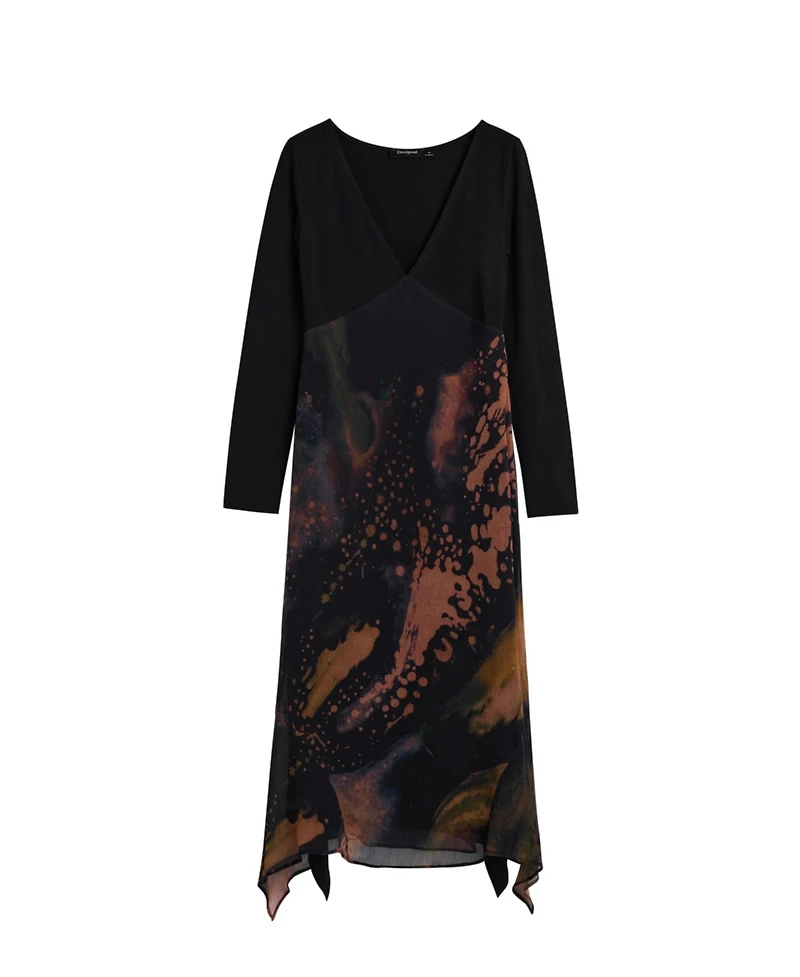 Desigual Women's Printed long dress
