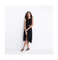 Reistor Women's Overlap Midi Skirt