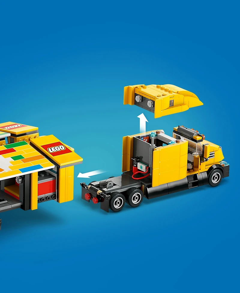 Lego City Yellow Delivery Truck 60440