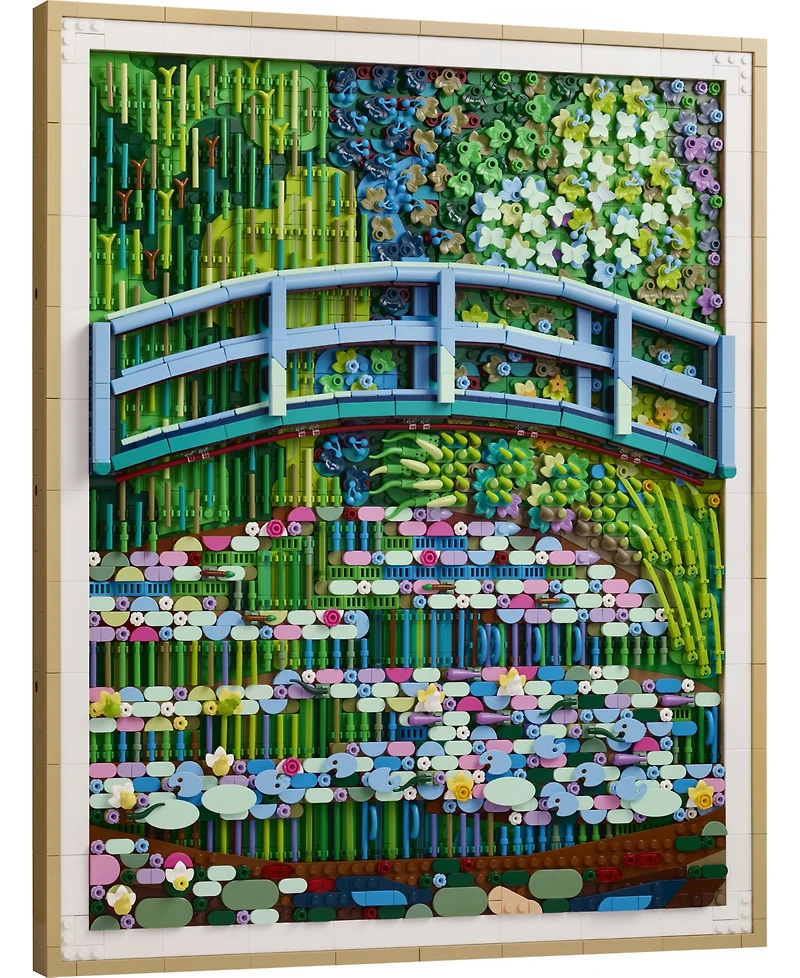 Lego Art Claude Monet Bridge Over a Pond of Water Lilies 31220 Building Set
