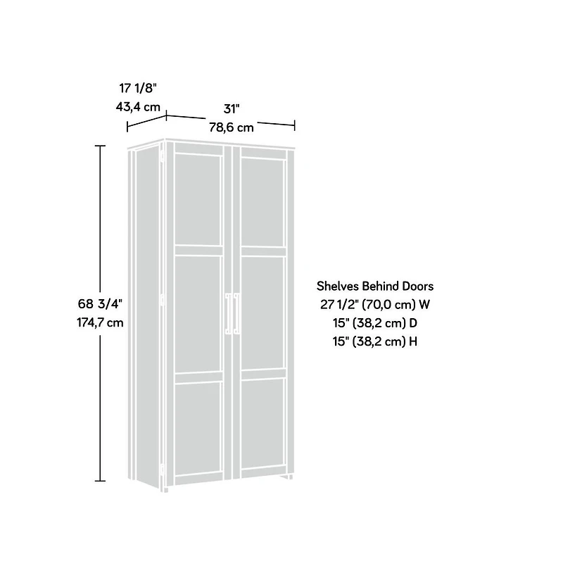 Sauder HomePlus Storage Cabinet