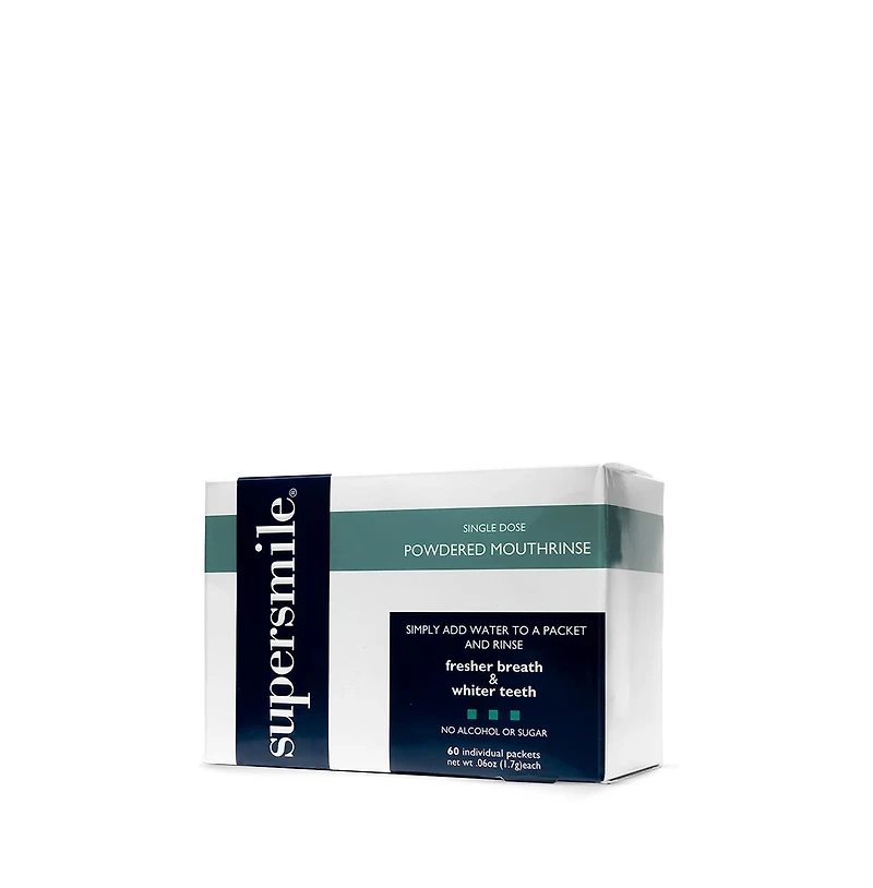 Supersmile Single Dose Powdered Mouthrinse 60pk