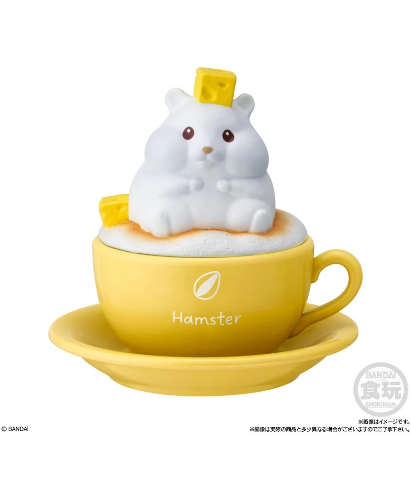 Bandai Shokugan - CharaLatte Art Case Animals (Box/12) figure display